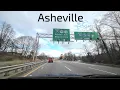 Asheville NC USA Patton Ave To Tunnel Rd Driving Downtown Update 25