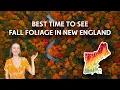 Best Time To See Fall Foliage In New England When and Where