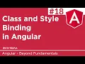 18 Class and Style Binding in Angular