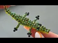 Beaded Crocodile Charm Easy Animal Beadwork for Beginners