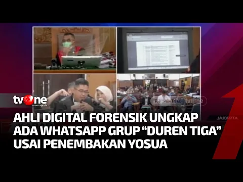 Fakta Menggemparkan, Grup Whatsapp âDuren Tigaâ Berisi Para Terdakwa