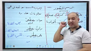 الاسم المقصور والاسم المنقوص و الاسم الممدود  للصف الثالث الثانوي   مع فصحى   الأستاذ   أشرف سليم سمعها