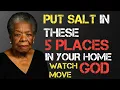Download Lagu Put Salt in These 5 Places in Your Home – And Watch God Move || Dr. Maya Angelou Motivation Speech