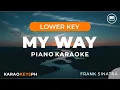 Download Lagu My Way - Frank Sinatra (Lower Key - Piano Karaoke)