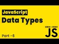 JavaScript Data Types Lesson 6 JavaScript Tutorial Beginning to Advance in