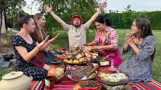 شرائح لحم بقري بصلصة الكرز والتوت لذيذة جد ا 