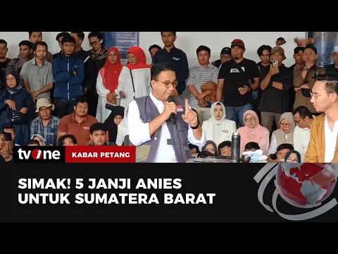 Anies Sampaikan 5 Program Prioritas saat Kampanye di Sumbar
