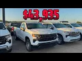I Went to a Chevrolet Dealership Found The Cheapest Truck