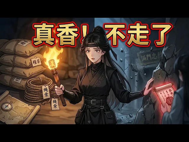 滿門忠烈只有我是怕死老六!真千金持血書上門,我當場磕頭連夜打包跑路,全家竟崩潰哭留