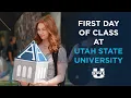 First Day of Class at Utah State University Fall Semester Kickoff 2025