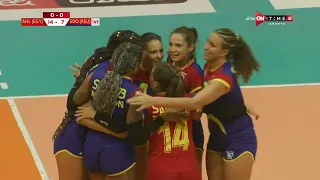 مباراة كرة الطائرة سيدات الأهلي المصري سانت دينيس 25 9 بطولة إفريقيا للأندية دور الـ 16 