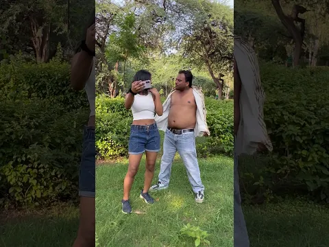 लड़की को बोला कुटिया वाला Pose बनाओ 🤣 #comedyvideos #comedy #funny