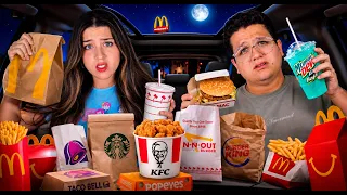 PROBAMOS TODOS LOS DRIVE-THRU DESPUÉS DE MEDIANOCHE !!