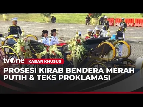 Kereta Garuda Prabayaksa Bawa Bendera Merah Putih dan Teks Proklamasi ke Istana