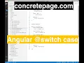 Angular switch case