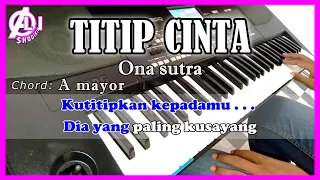 Download TITIP CINTA - Ona sutra - Karaoke dangdut MP3