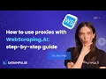 Configuring WebScraping AI with DataImpulse s proxies
