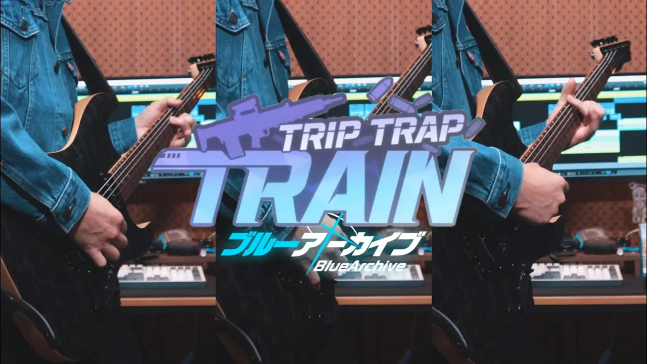 [블루 아카이브 OST 167] Hidden Treasure 「Trip-Trap-Train」 메인 BGM [기타 커버]