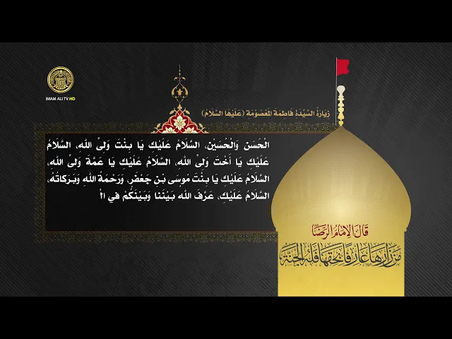 ⁣زيارة السيدة فاطمة المعصومة (عليها السلام)