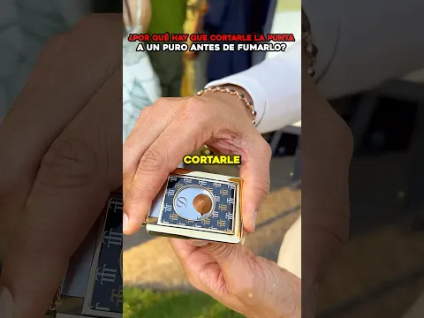 ¿Por qué hay que cortarle la punta a un puro antes de fumarlo? 🚬 #curiosidades #viral #datos