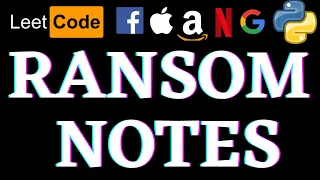 Ransom Note Leetcode Python Solution Python