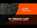 C Basics foreach loop