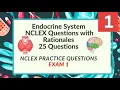 Endocrine Questions and Answers 25 Endocrine System Nursing Exam Questions Test 1
