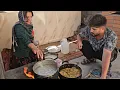 Download Lagu Exploring Rural Cuisine: 🍚 Chicken with Rice \u0026 Raisins + Mancala Fun with Saleh \u0026 Raheleh 🎉