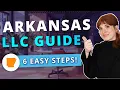 Arkansas LLC - How to Start an LLC in Arkansas Step by Step Guide
