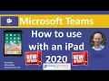 Microsoft Teams Ipad Tutorial for Beginners - Updated