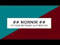 Nornir Python Network Automation Archiving Telemetry