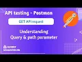 GET request in Postman PATH QUERY parameter in detail
