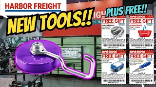 Harbor Freight NEW TOOLS Plus FREE TOOLS