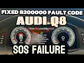 Audi Q8 SOS Fault Code B200000 FIXED TCU Telematics Unit Replacement Programming