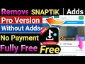 Download Lagu How To Download SnapTik New Version / Remove Adds / On Android / Sheeraz Jaffri TV