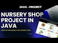 Nursery Shop Project in Java Using JSP and Servlet with source code Online Nursery Store