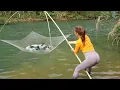 Download Lagu Greatest Fishing Video, Traditional Fishing With Net, Catch a Lot of Fish, Giant Fish | Nana Fishing