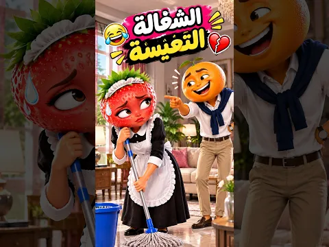 برتقال جاب خدامة 🙄وطلب منها تصوم الاثنين والخميس 😂 #foryou  #ذكاء_اصطناعي#fypシ゚viral#ai
