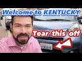 KENTUCKY LICENSE PLATE PLEASE Transfer your out-of-state vehicle s title registration to Kentucky