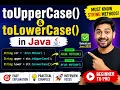 366 toUpperCase and toLowerCase methods of String class in Java Selenium Java 2026