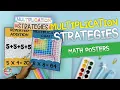 Learn to solve multiplication with Multiplication Strategy Math Posters - LINK IN DESCRIPTION