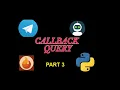 PART 3 HOW TO MAKE YOUR OWN TELEGRAM BOT LEARN PYROGRAM