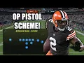 Pistol open flex close SCHEME Madden 24