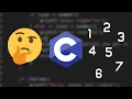 C Number Guessing Game