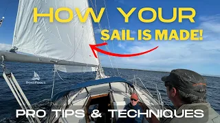 How Your SAIL Is Made! The Art and Science of Sailmaking by a loft that’s been around 154 years yrs!