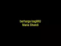 Download Lagu berharga bagimu maria shandi