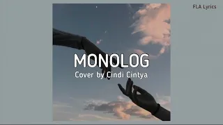 Download Monolog - Pamungkas//Cover by Cindi Cintya (lyrics video) MP3