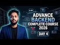 Day 4 Node js process env process exit Explained Mini CLI Project Advanced Backend Course