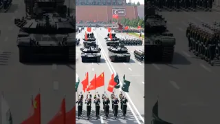 Pakistan China Türkiye Joint Military Formation Power March With Drum Beats 