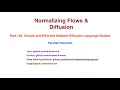 Part 136-Simple and Effective Masked Diffusion Language Models